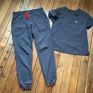 Figs pewter small Catarina and medium tall Zamora